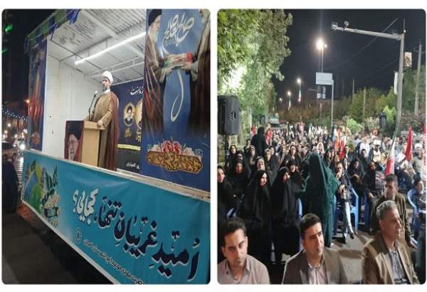 جشن باشکوه آغاز امامت امام رضا (ع) در کامیاران برگزار شد
