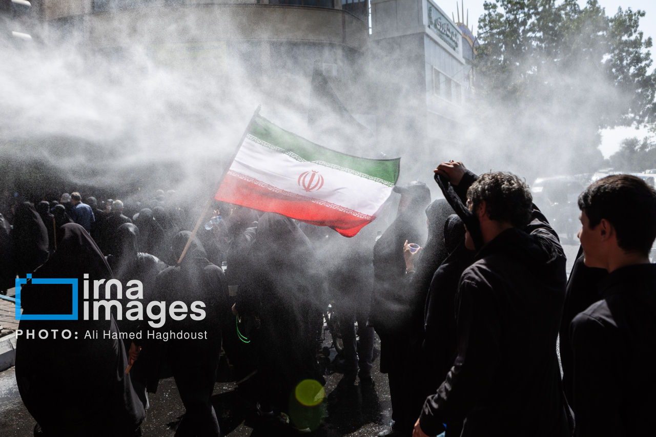 برگزاری پیادهروی جاماندگان اربعین در شهر رشت و شهرستانهای گیلان