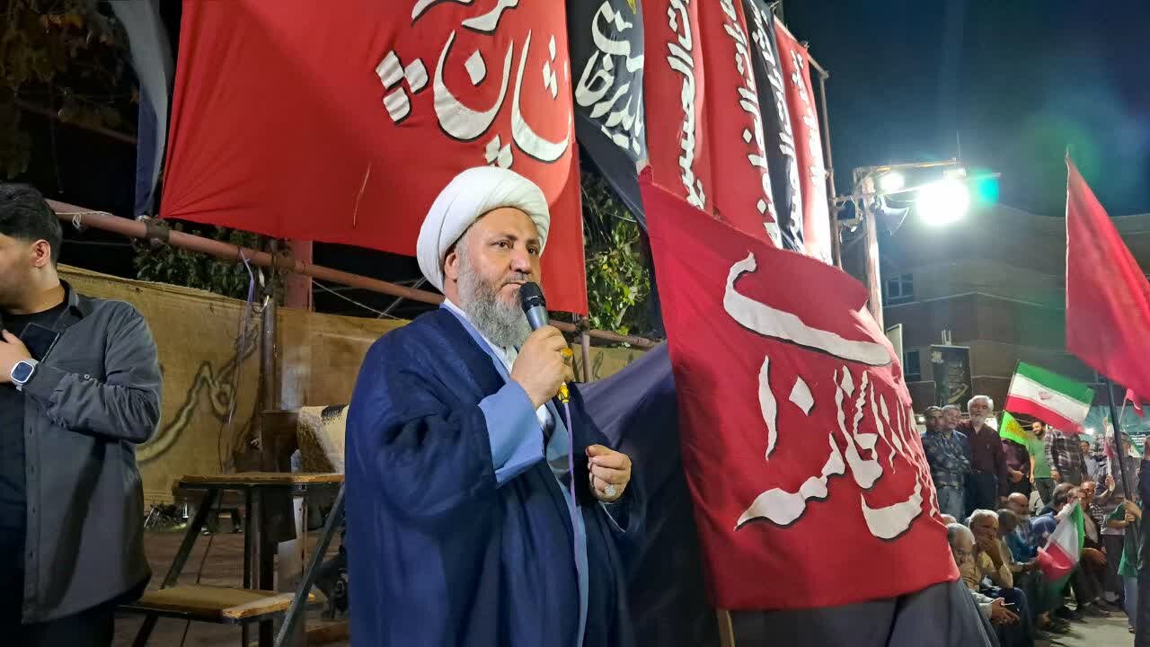 تجمع مردمی در آران و بیدگل به مناسبت چهلمین روز شهادت رهبر شهید انقلاب