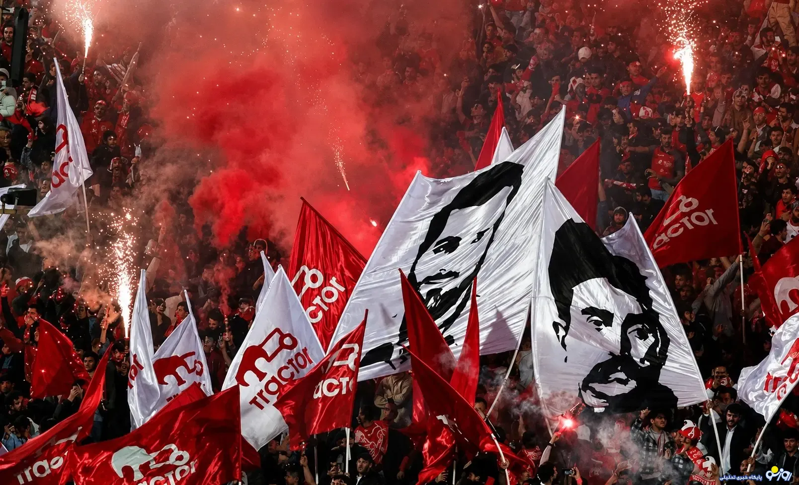 تراکتور بدون تماشاگر با پرسپولیس بازی میکند