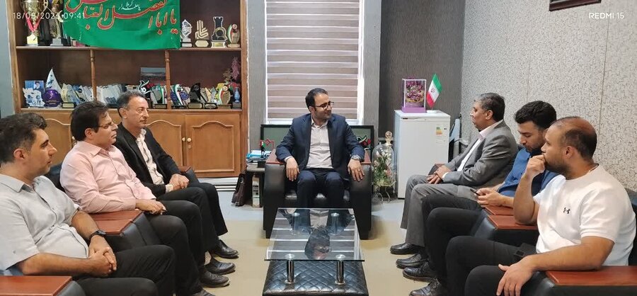 بازدید خزانهدار فدراسیون از روند احداث ساختمان اداری و کلینیک هیات پزشکی ورزشی ایلام