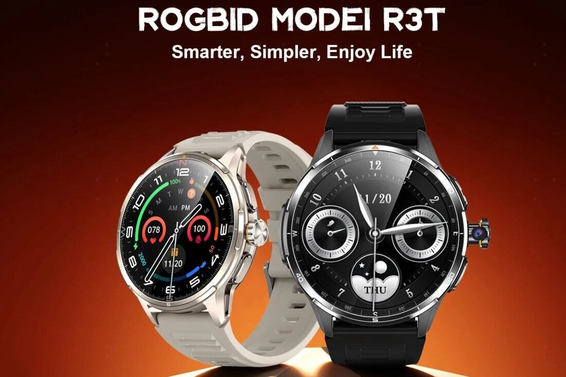 ساعت هوشمند Rogbid Model R3T؛ تلفنی که روی مچ دست بسته می‌شود
