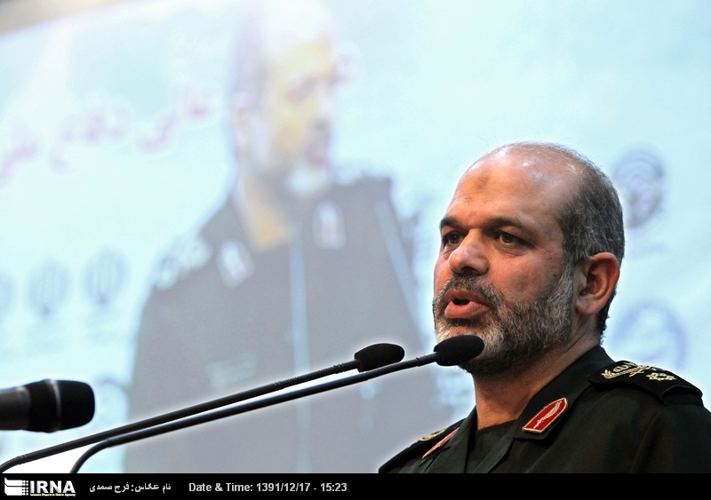 وحیدی: سپاه پاسدار حرمت خون شهدای کوهستک و اقتدار ایران است