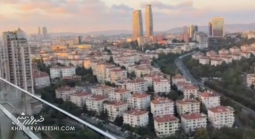 رافائل لیائو، ستاره فوتبال، خانه‌اش در استانبول را به نمایش گذاشت