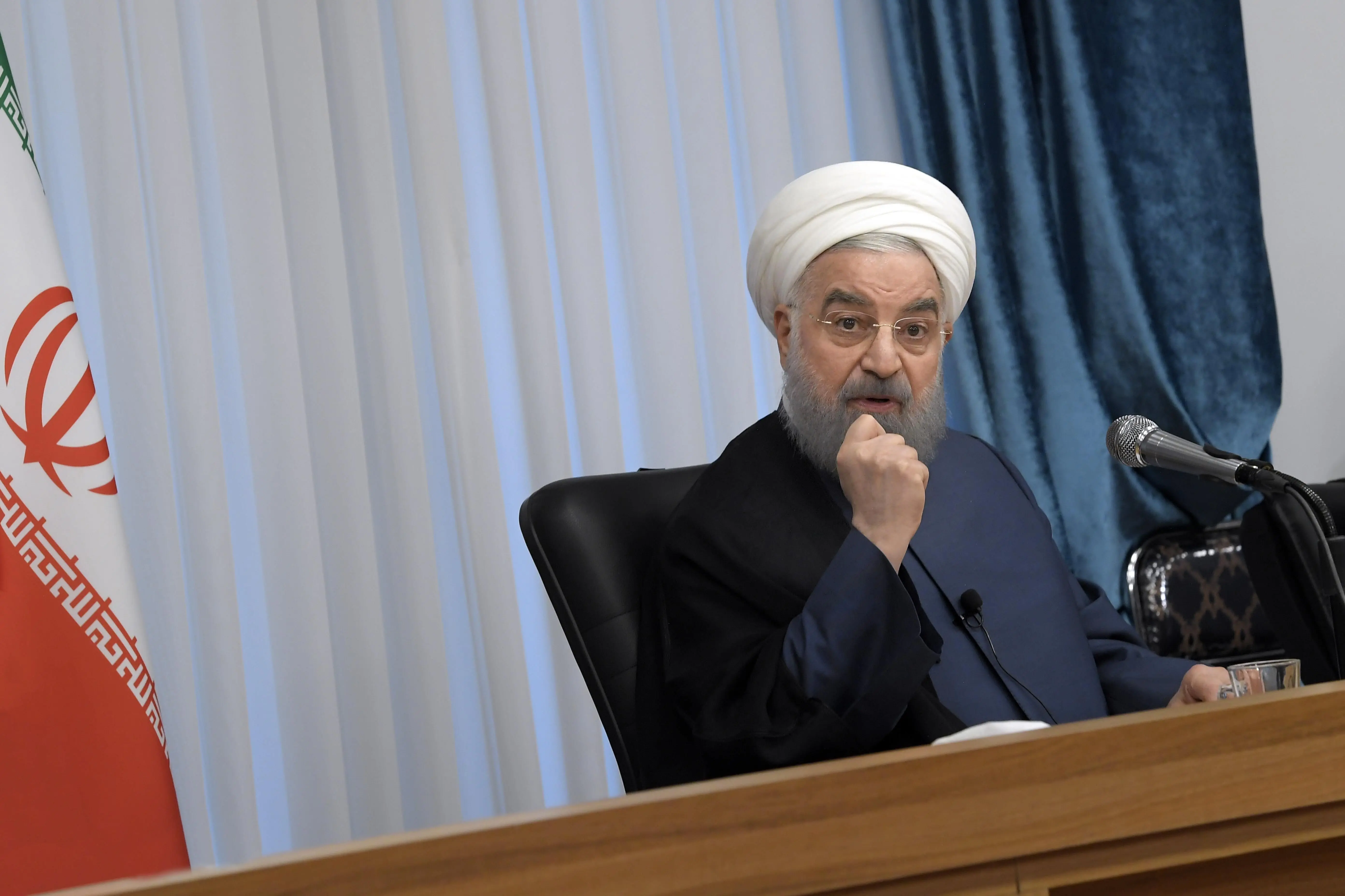 روحانی از ضرورت امنیت در تنگه هرمز و مدیریت با زبان نرم سخن گفت