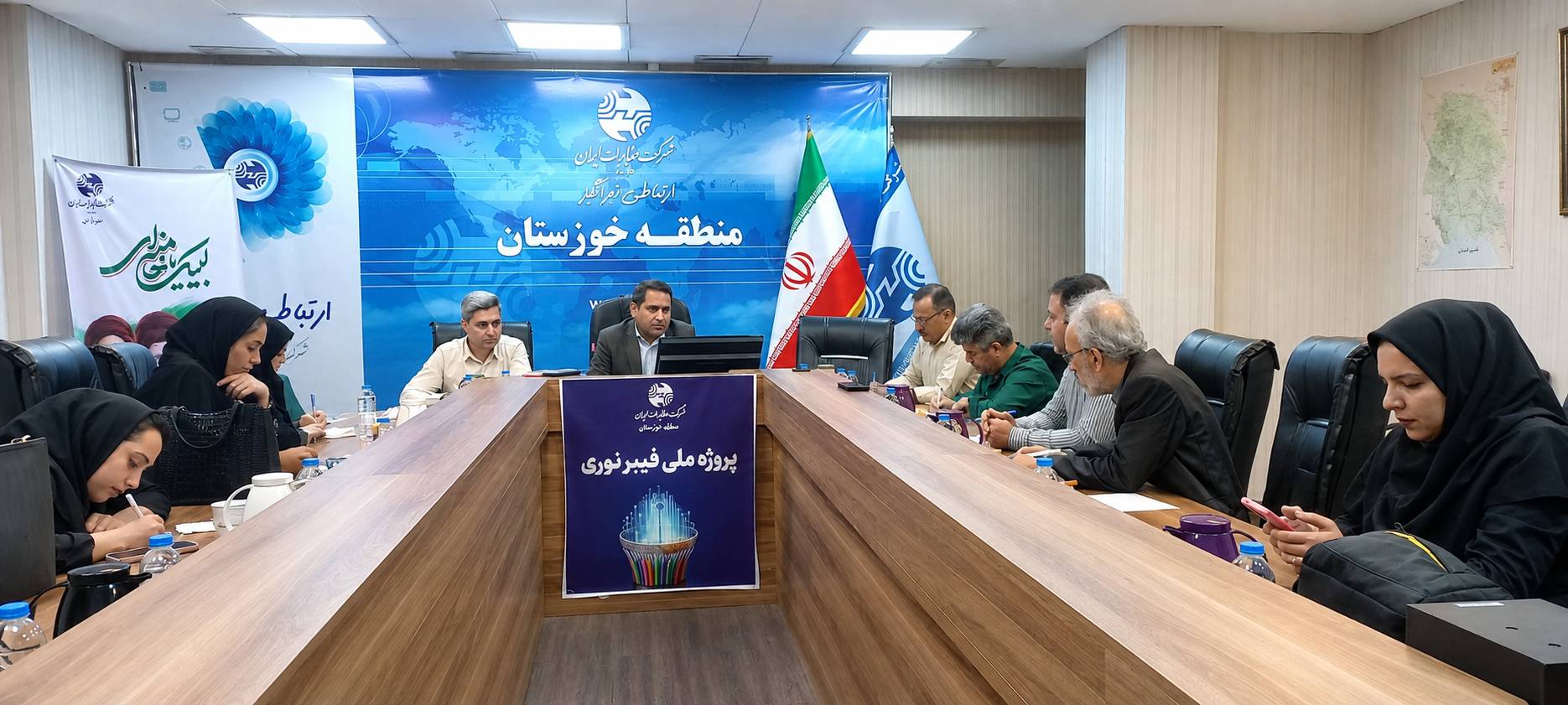 خداحافظی خوزستان با سیم‌های مسی؛ شتاب‌بخشی به شبکه فیبر نوری