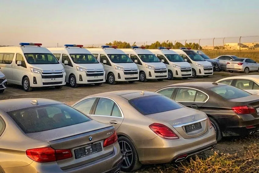 تقویت ناوگان اورژانس گیلان با ۶ آمبولانس تویوتا هایس