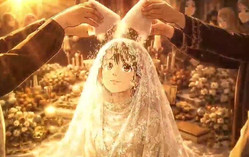 ژاپنیها مراسم عروسی انیمه را با فیلمی خاص جشن میگیرند!