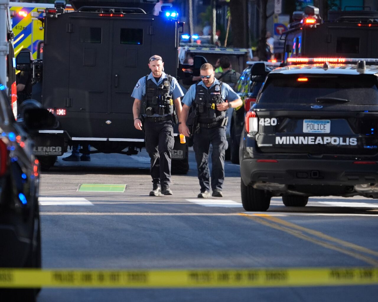 تیراندازی در مینیاپولیس؛ استقرار گسترده نیروهای امنیتی در محل حادثه