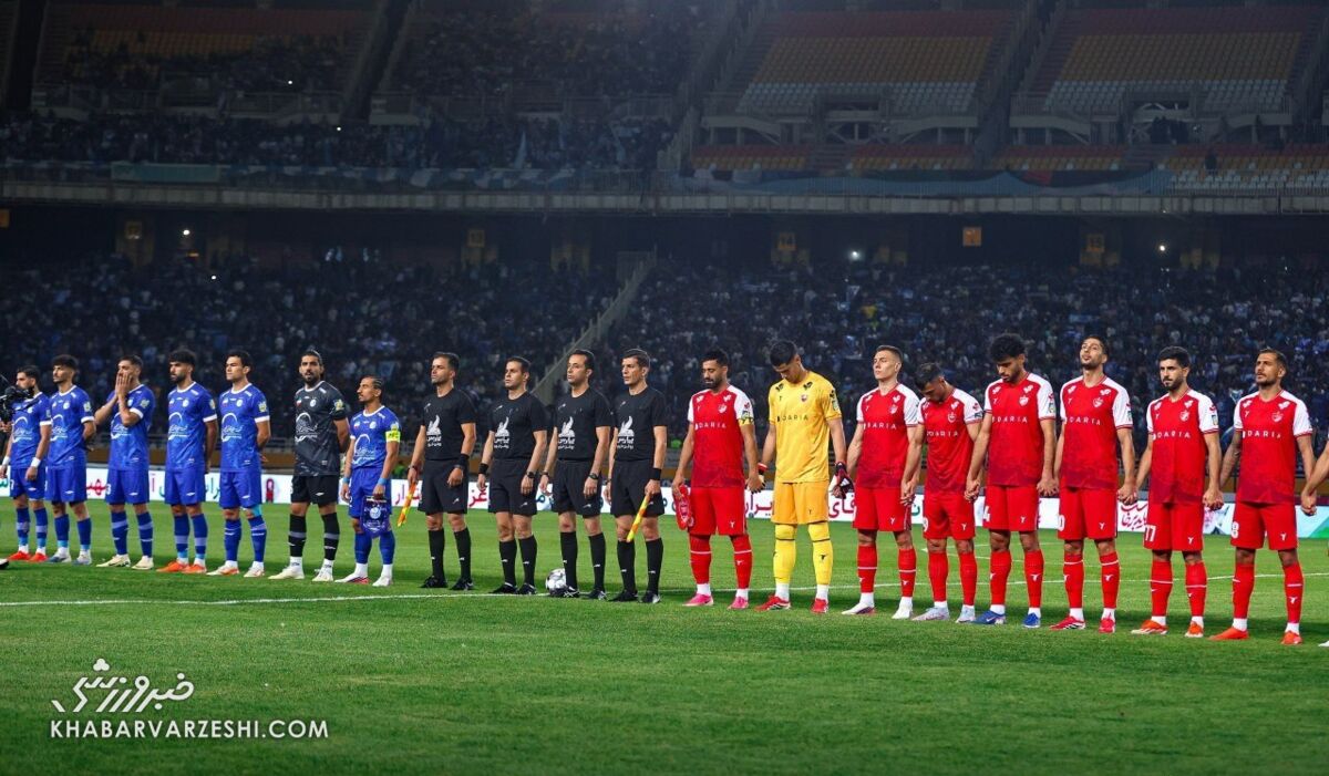 تنش لفظی مدیران استقلال و پرسپولیس در حاشیه دربی