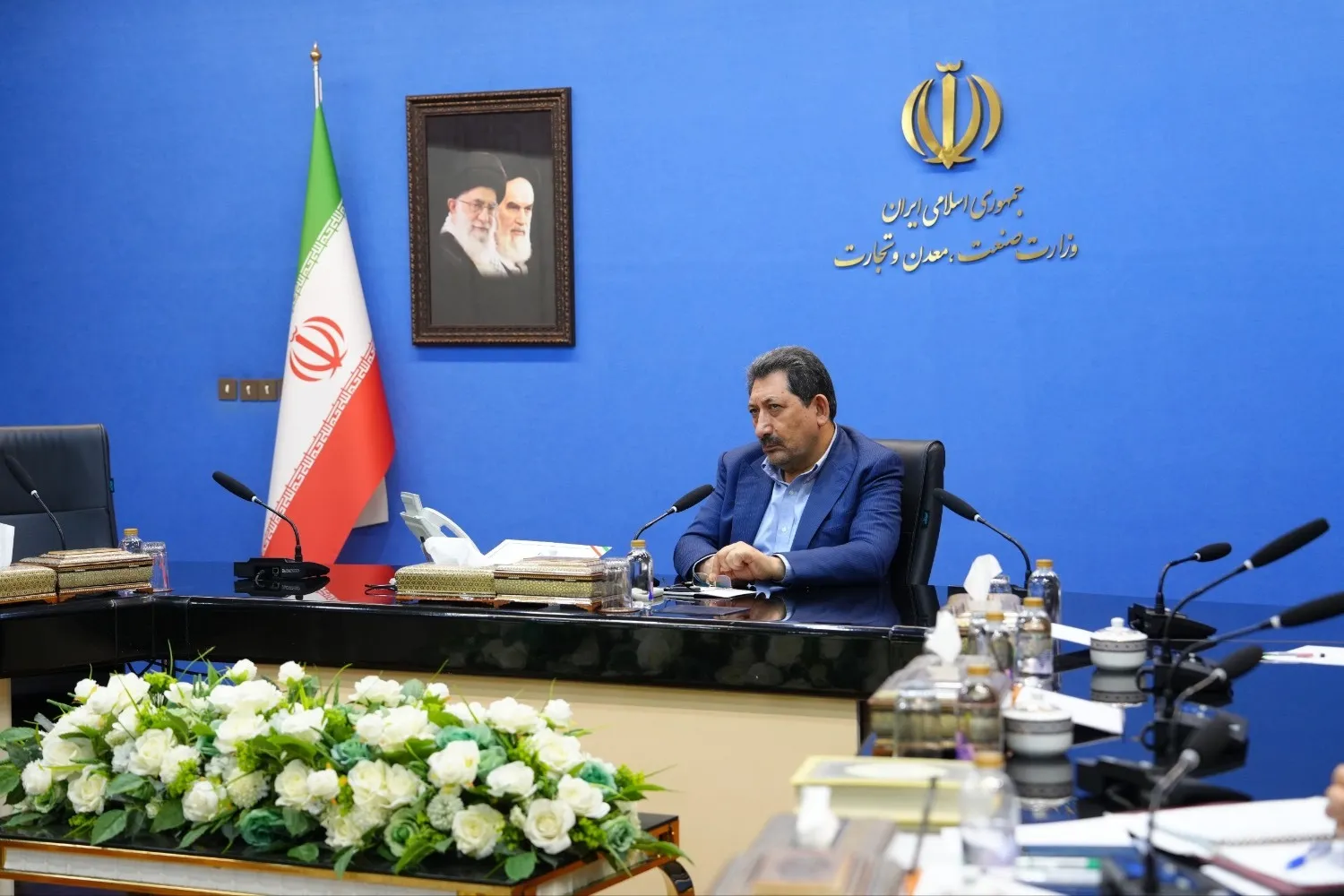اتابک: افزایش ظرفیت‌های تولیدی مأموریت اصلی وزارت صمت است
