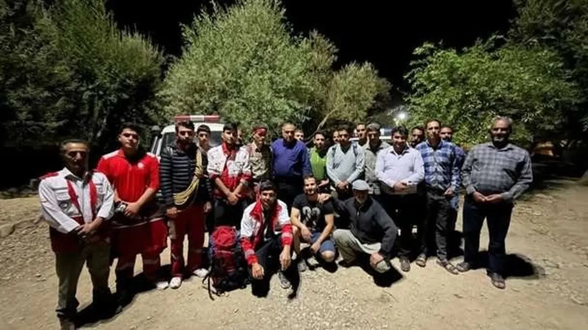 عملیات ۸ ساعته هلال‌احمر برای نجات کوهنورد محبوس در ارتفاعات چشمه‌مرغاب