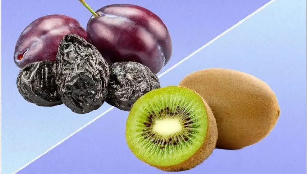 کیوی یا آلو خشک؛ کدام‌یک برای رفع یبوست موثرتر است؟