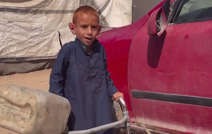 فیلم/ تراژدی کودکان غزه در حصار محاصره