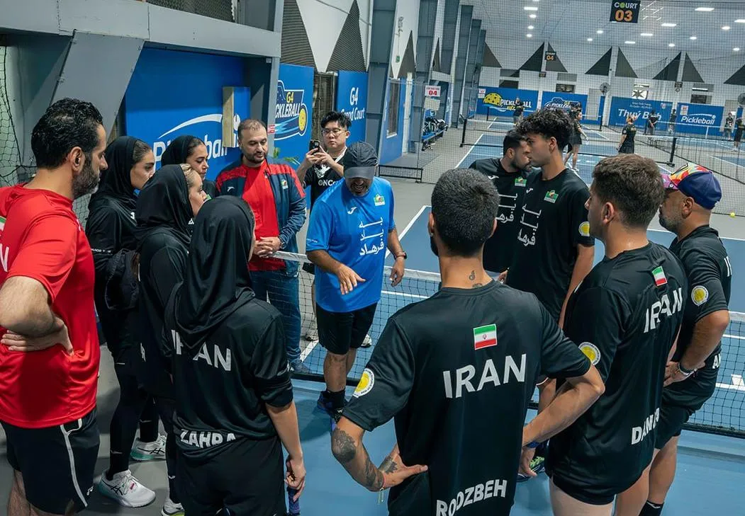 نخستین تجربه جهانی پیکلبال ایران با یک برد و دو باخت به پایان رسید