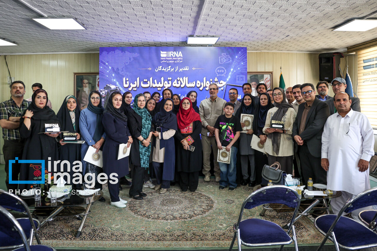 درخشش خبرنگاران سمنانی در جشنواره تولیدات ایرنا
